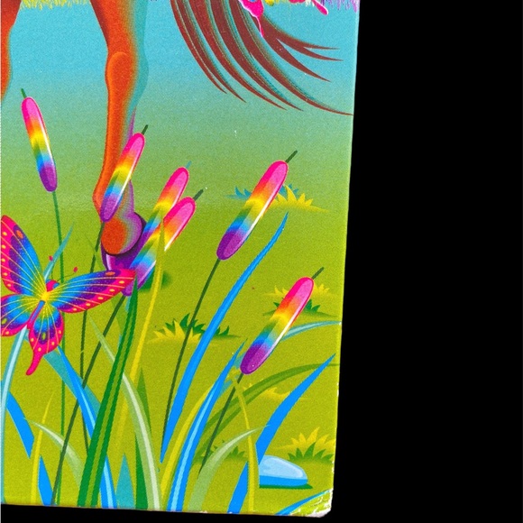 Lisa Frank character pocket folder rainbow chaser roary seal kittens dancing - Picture 2 of 6